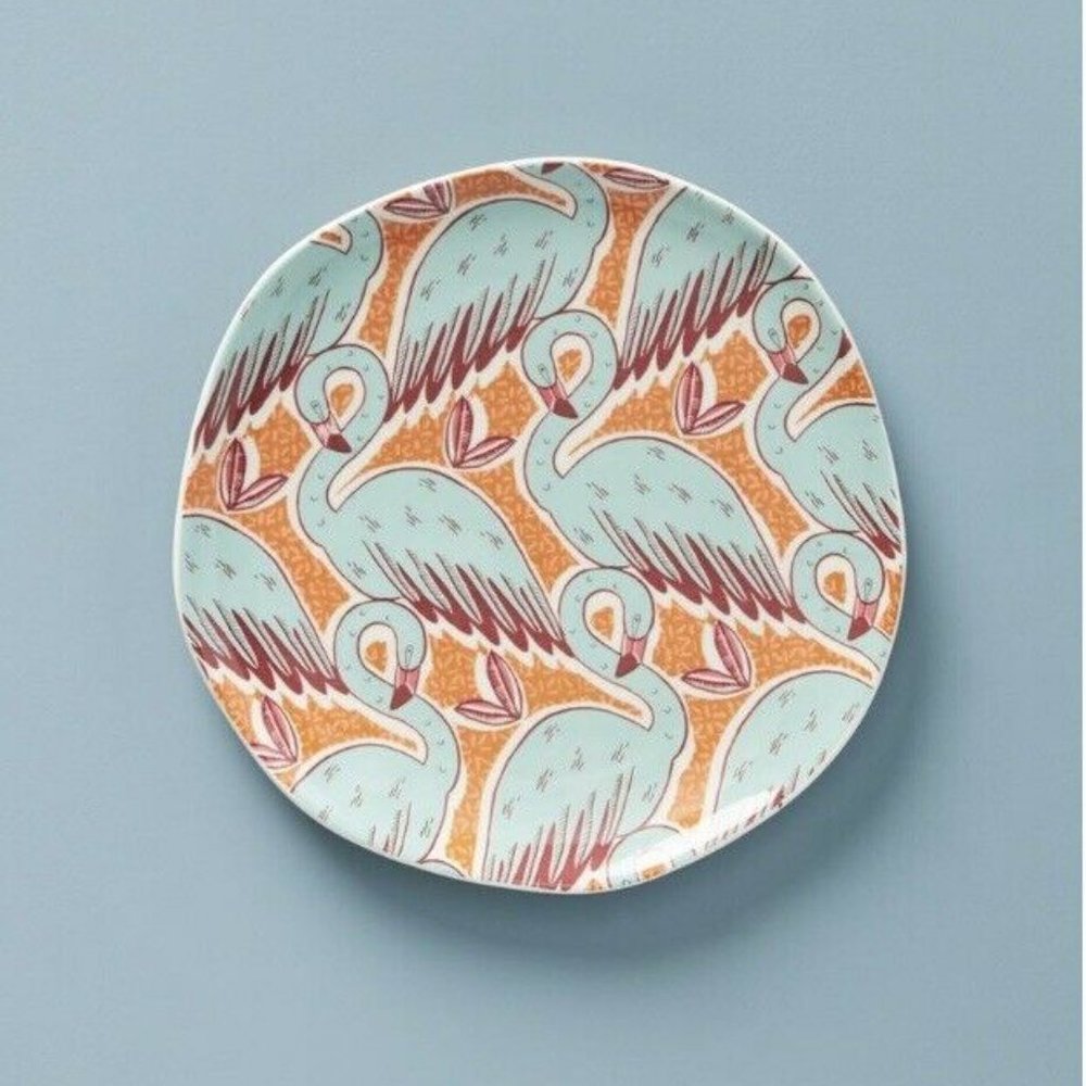 Set of 4 piece Anthropologie Macaria Dessert Plate - Picture 4 of 8